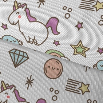 小行星與獨角獸牛津布(幅寬150公分)