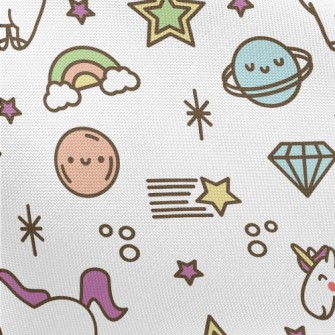 小行星與獨角獸春亞紡(幅寬160公分)
