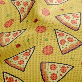 水果披薩鳥眼布(幅寬160公分)