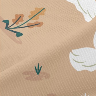 優雅卡通天鵝高爾布(幅寬180公分)