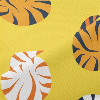 圓形形狀動物紋高爾布(幅寬180公分)