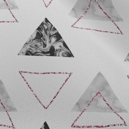 幾何編排雪紡布(幅寬150公分)