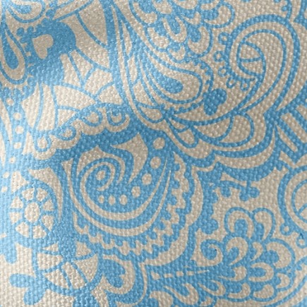 藍色浪花帆布(幅寬150公分)