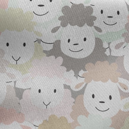 可愛的羊刷毛布(幅寬150公分)