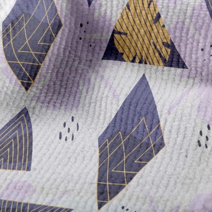 獨特的幾何毛巾布(幅寬160公分)