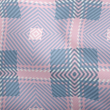 粉藍編織雙斜布(幅寬150公分)