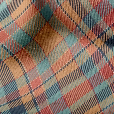 簡明蘇格蘭格毛巾布(幅寬160公分)