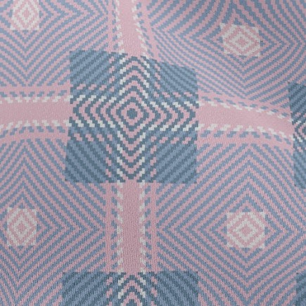 粉藍編織雪紡布(幅寬150公分)