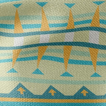 幾何箭頭紋帆布(幅寬150公分)