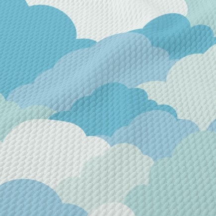 藍天白雲泡泡布(幅寬160公分)