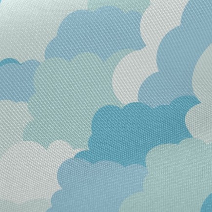 藍天白雲斜紋布(幅寬150公分)