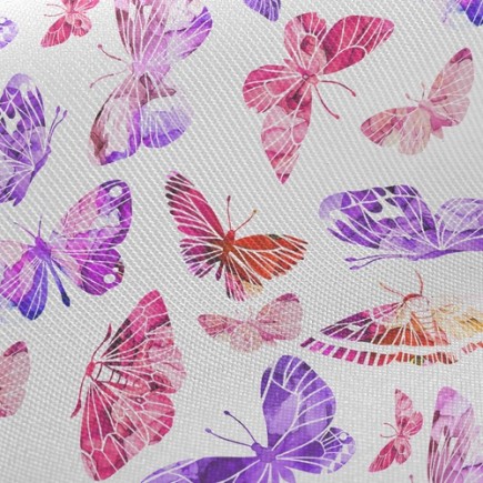 剪影美麗蝴蝶斜紋布(幅寬150公分)