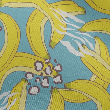 豹紋斑馬紋香蕉雪紡布(幅寬150公分)