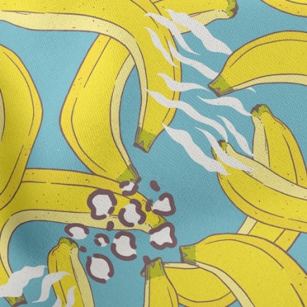 豹紋斑馬紋香蕉羅馬布(幅寬160公分)