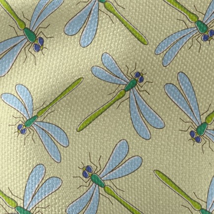 文靜蜻蜓家族帆布(幅寬150公分)