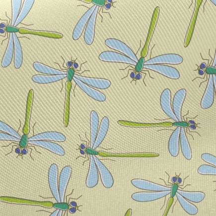 文靜蜻蜓家族斜紋布(幅寬150公分)