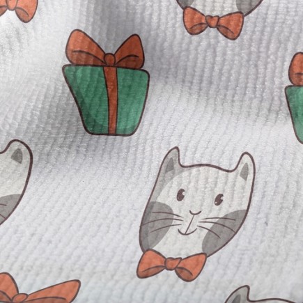 紳士禮物貓毛巾布(幅寬160公分)