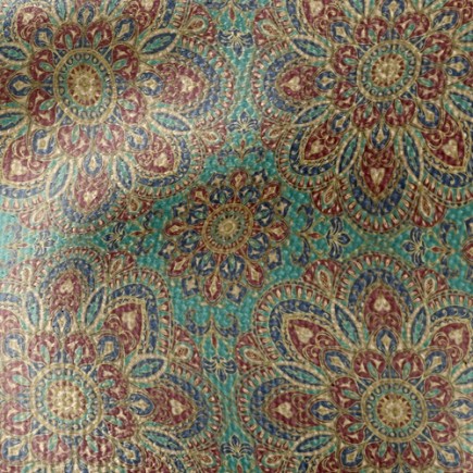 莊嚴曼陀羅花紋帆布(幅寬150公分)