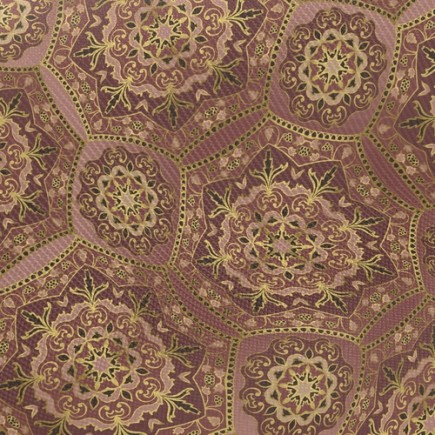 印度曼陀羅花紋斜紋布(幅寬150公分)