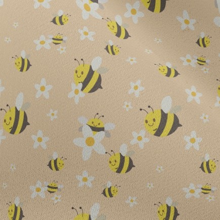 白花蜜蜂雪紡布(幅寬150公分)