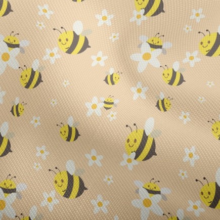 白花蜜蜂雙斜布(幅寬150公分)