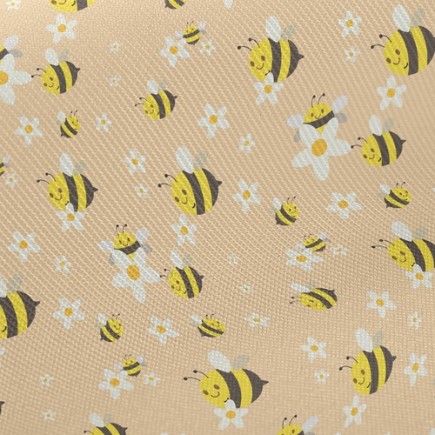 白花蜜蜂斜紋布(幅寬150公分)