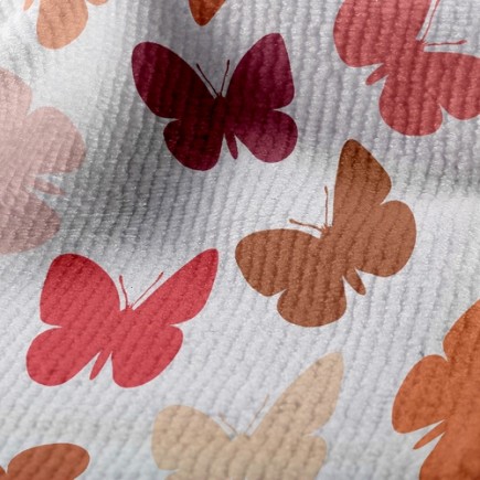 漸層色蝴蝶毛巾布(幅寬160公分)