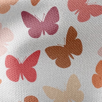 漸層色蝴蝶帆布(幅寬150公分)