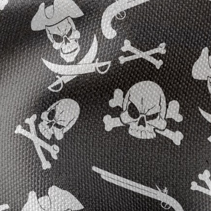 邪惡海盜骷髏帆布(幅寬150公分)