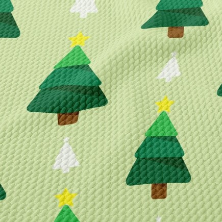 聖誕樹泡泡布(幅寬160公分)