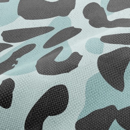 冷色系豹紋麻布(幅寬150公分)
