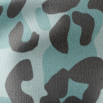 冷色系豹紋帆布(幅寬150公分)