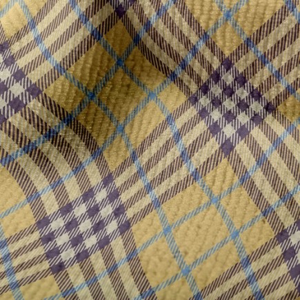 時尚蘇格蘭格紋毛巾布(幅寬160公分)