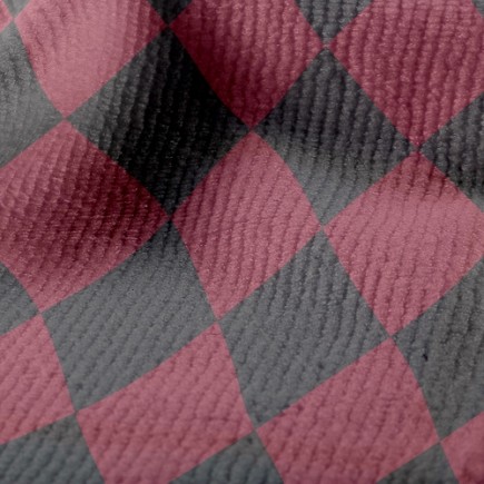 龐克時尚方塊毛巾布(幅寬160公分)