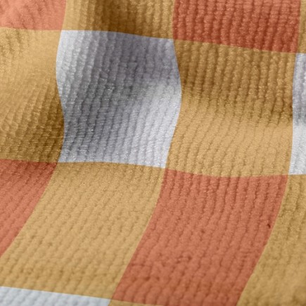 陽光格子毛巾布(幅寬160公分)