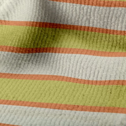 簡單雙色條紋毛巾布(幅寬160公分)
