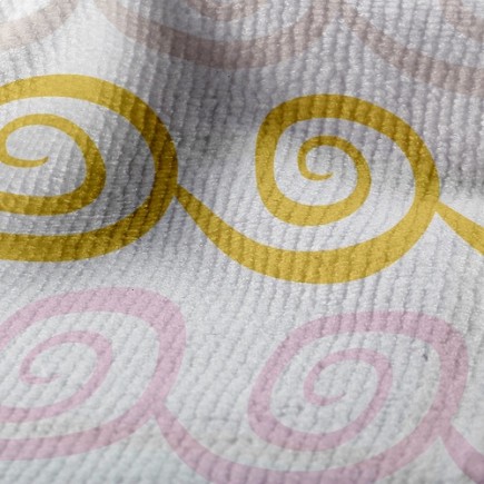 三色捲捲雲朵毛巾布(幅寬160公分)