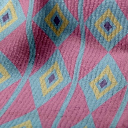 堆疊菱形方塊毛巾布(幅寬160公分)