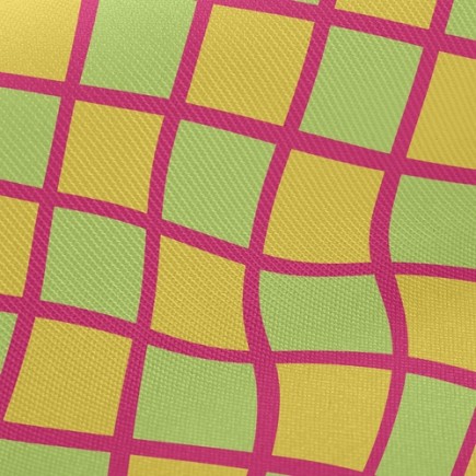 雙色拼接菱格斜紋布(幅寬150公分)