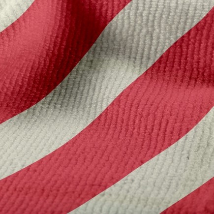 斜條紋毛巾布(幅寬160公分)
