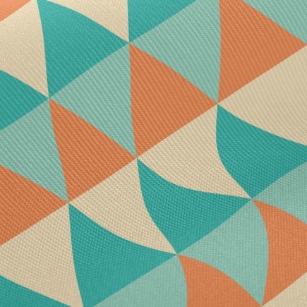 四色變化三角形斜紋布(幅寬150公分)