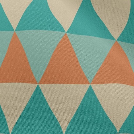 四色變化三角形雪紡布(幅寬150公分)