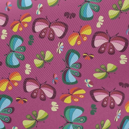 美麗蝴蝶家族斜紋布(幅寬150公分)