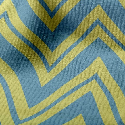 雙色曲折波浪毛巾布(幅寬160公分)