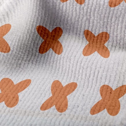 叉叉十字形毛巾布(幅寬160公分)
