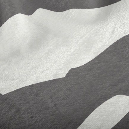 帥氣斑馬紋法蘭絨(幅寬150公分)