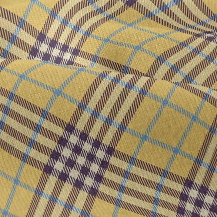 時尚蘇格蘭格紋仿棉布(幅寬150公分)