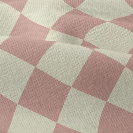棋盤格菱形仿棉布(幅寬150公分)
