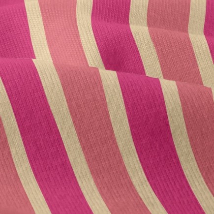 螢光粉條紋仿棉布(幅寬150公分)