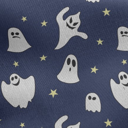 星空幽靈刷毛布(幅寬150公分)